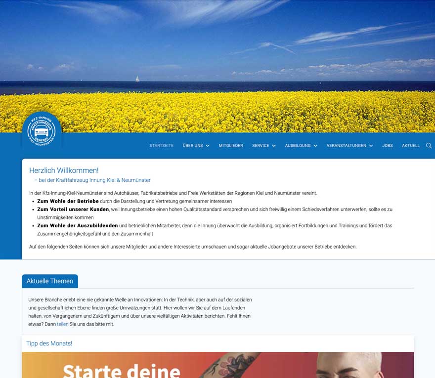 website serviceportal